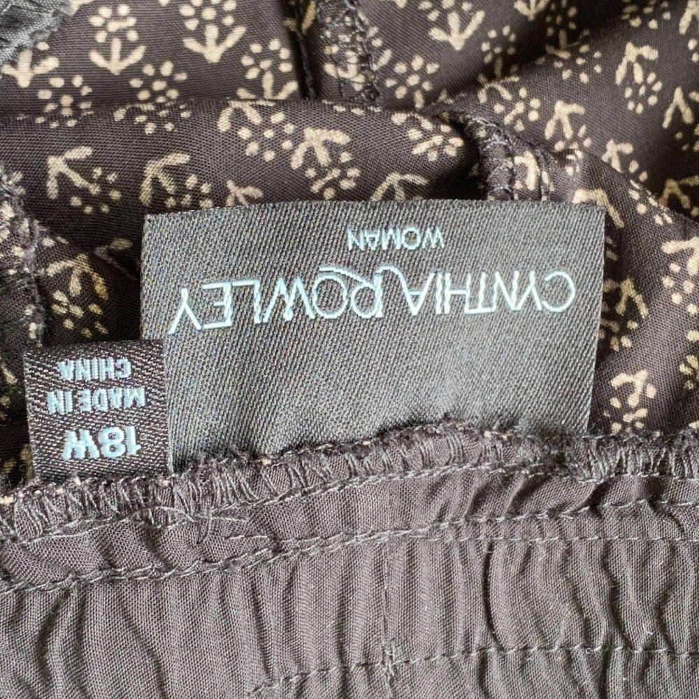 CYNTHIA ROWLEY Pattern Light Pant - Picture 6 of 6